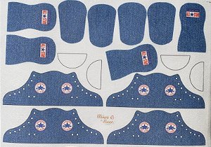 Tenis All-Star para Boneca 7