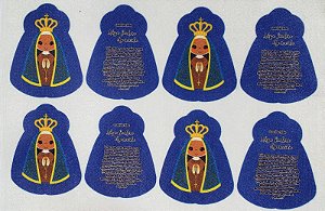 Nossa senhora Aparecida com oração com 4