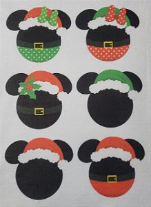 Bolinha de Natal - Mickey e Minnie