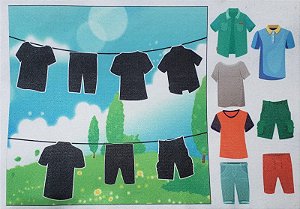 Livro - página - Roupa Masculina