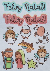 Aplique para Guirlanda - Presépio