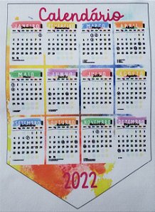 Flamula Calendário 2022