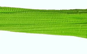 Hastes de chenille - limpa cachimbo 30cm Verde