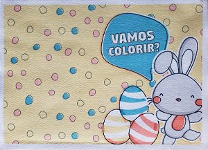 Livro para colorir Páscoa