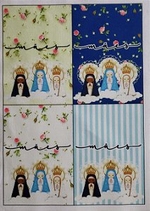 Saquinho porta sabonete e etc Mães