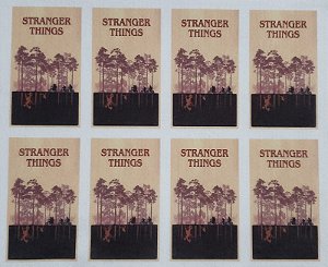 Chaveiro retângulo - Stranger Things