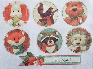 Bolinhas com Plaquinha Natal pet