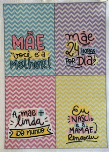 Saquinho porta sabonete e etc... Mãe 4