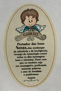 Placa Arcanjos- Gabriel