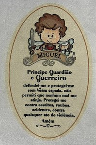 Placa Arcanjos- Miguel