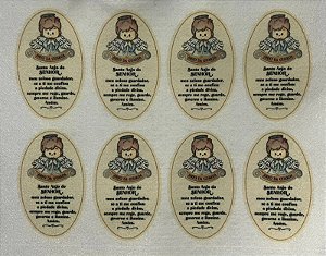 Placa Arcanjos- Anjo da Guarda 9cm