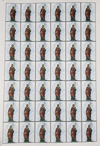 Mini Medalha para escapulário São Judas Tadeu