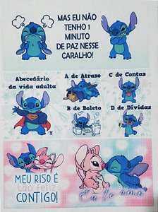 Capa caneca- Stitch