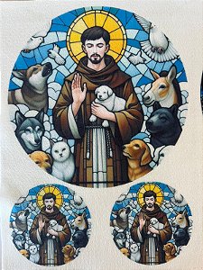 Vitral São Francisco de Assis