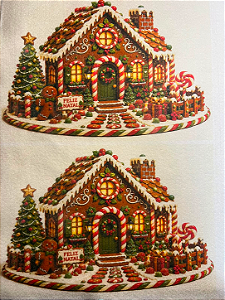 Casinha Gingerbread tradicional - Biscoito