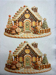 Casinha Gingerbread candy- Biscoito