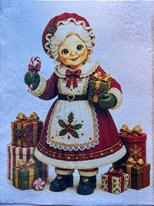 Mamãe Noel com presentes Tradicional