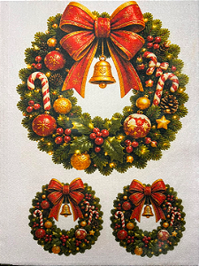 Guirlanda de Natal Tradicional 2026