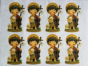São João "Coleção Costurados a mão" 9cm