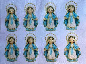 Nossa Senhora da Graça "Coleção Costurados a mão" 9cm