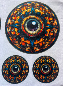 Vitral Olho Contra o Mau Olhado