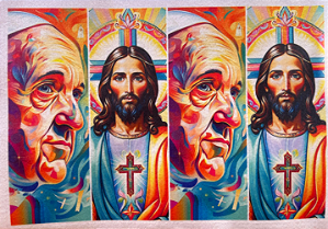 Marca Paginas O Papa e Jesus
