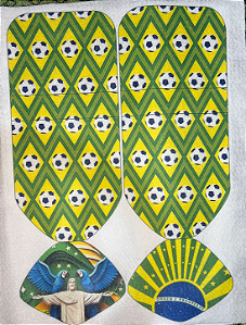 Bolsa Chaveiro Brasil
