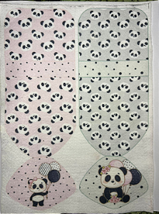 Bolsa Chaveiro Panda