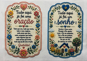 Tudo aqui ja foi... "Costurados a Mão"