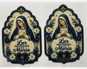 Lar Protegido por Maria"Costurados a Mão"