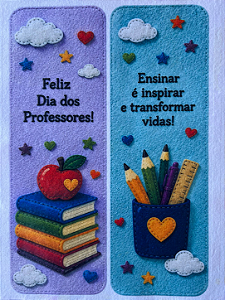 Porta Bis "Coleção Costurados a mão" - Dia dos Professores 1