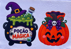 Bolsa Halloween "Coleção costurados a mão"