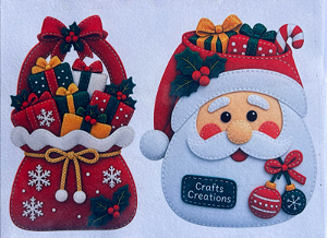 Bolsas Natal "Coleção Costurados a mão"