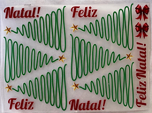 DTF P Arvores e feliz Natal