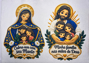 Cubra-nos com seu manto e Minha familia...