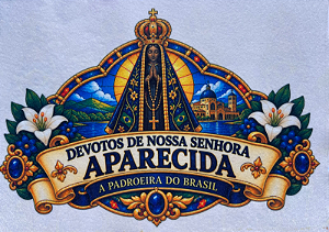 Vitral Devotos de Nossa Senhora Aparecida