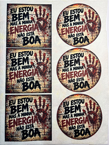 Eu estou bem, mas minha energia não esta boa...
