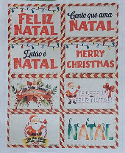 Falso envelope/ cartão de Natal