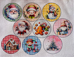 Bolinha de Natal Candy 2026