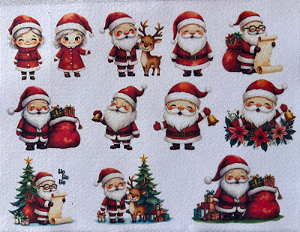 Pingente Natal 1- 6,5cm