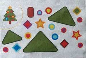 Jogo infantil Monte sua Arvore de Natal