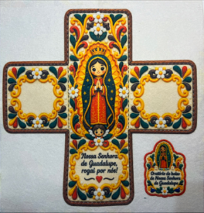 Oratorio de bolso - Nossa Senhora de Guadalupe