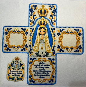 Oratorio de bolso - Nossa Senhora de Fatima