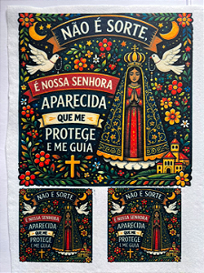 Não é sorte é Nossa Senhora Aparecida... "Coleção Latina"