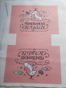 Necessaire Primeiramente Acredite