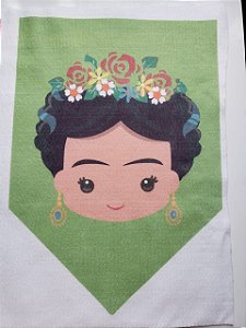 Para recortes - Flâmula Frida Verde