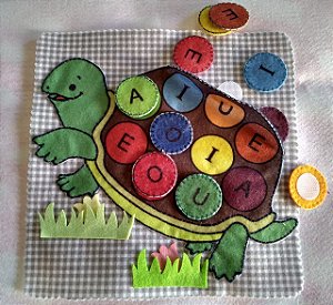 Livro Didático - Tartaruga A - E - I - O - U