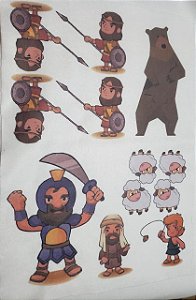 Kit Historinha Davi e Golias