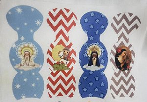 Bolsinha Chaveiro Santinhos