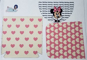 Bolsa / Mochila Minnie Rosa